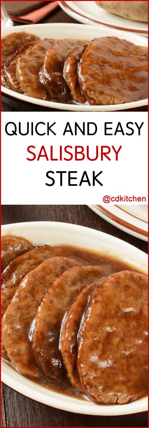 why is it called salisbury steak|quick and easy salisbury steak.